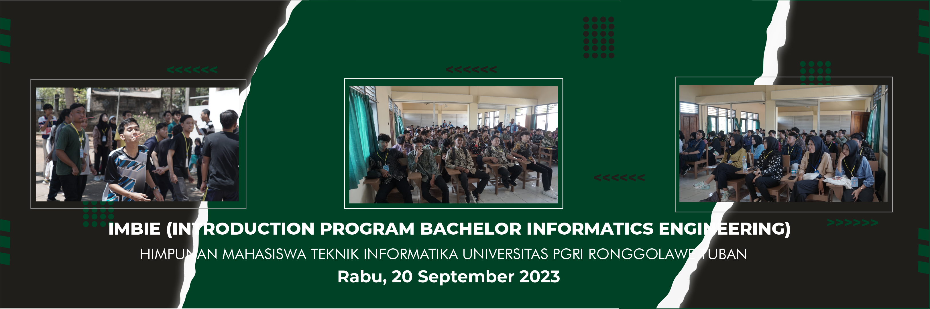 Mahasiswa Baru Program Studi Teknik Informatika Angkatan 2023 Jalani Kegiatan IMBIE Introduction Program Bachelor Informatics Engineering